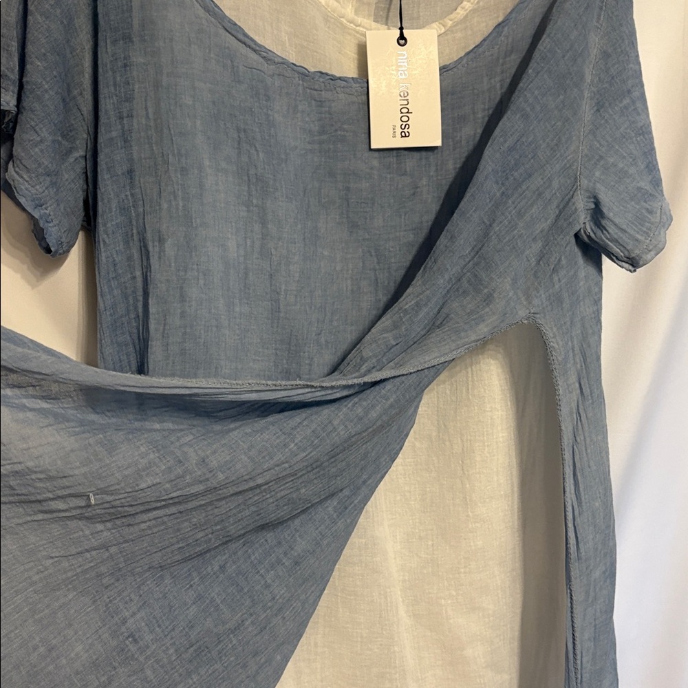 Lagenlook Nina Kendosa two piece outfit OS NWT. - Picture 2 of 10